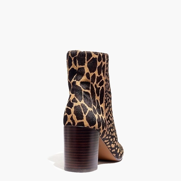 Madewell The Fiona Boot in Spot Mix Calf Hair 6.5 - Picture 4 of 11